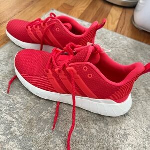 New with tag Red adidas sneakers